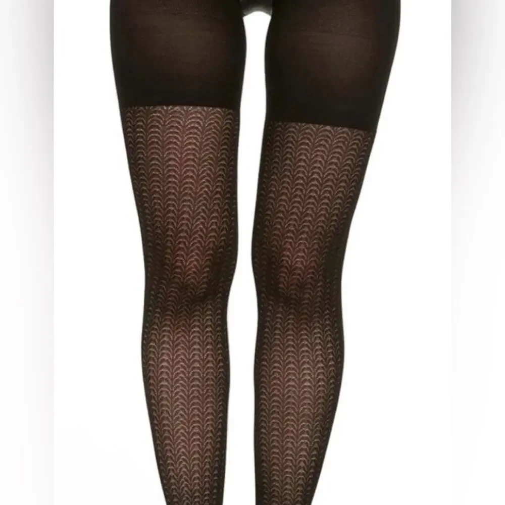 Love Your Assets Shaping Tights Textured Wishbone Asorted Sizes New